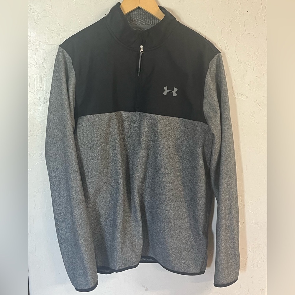 Under Armour Black and Gray Shirt Jacket